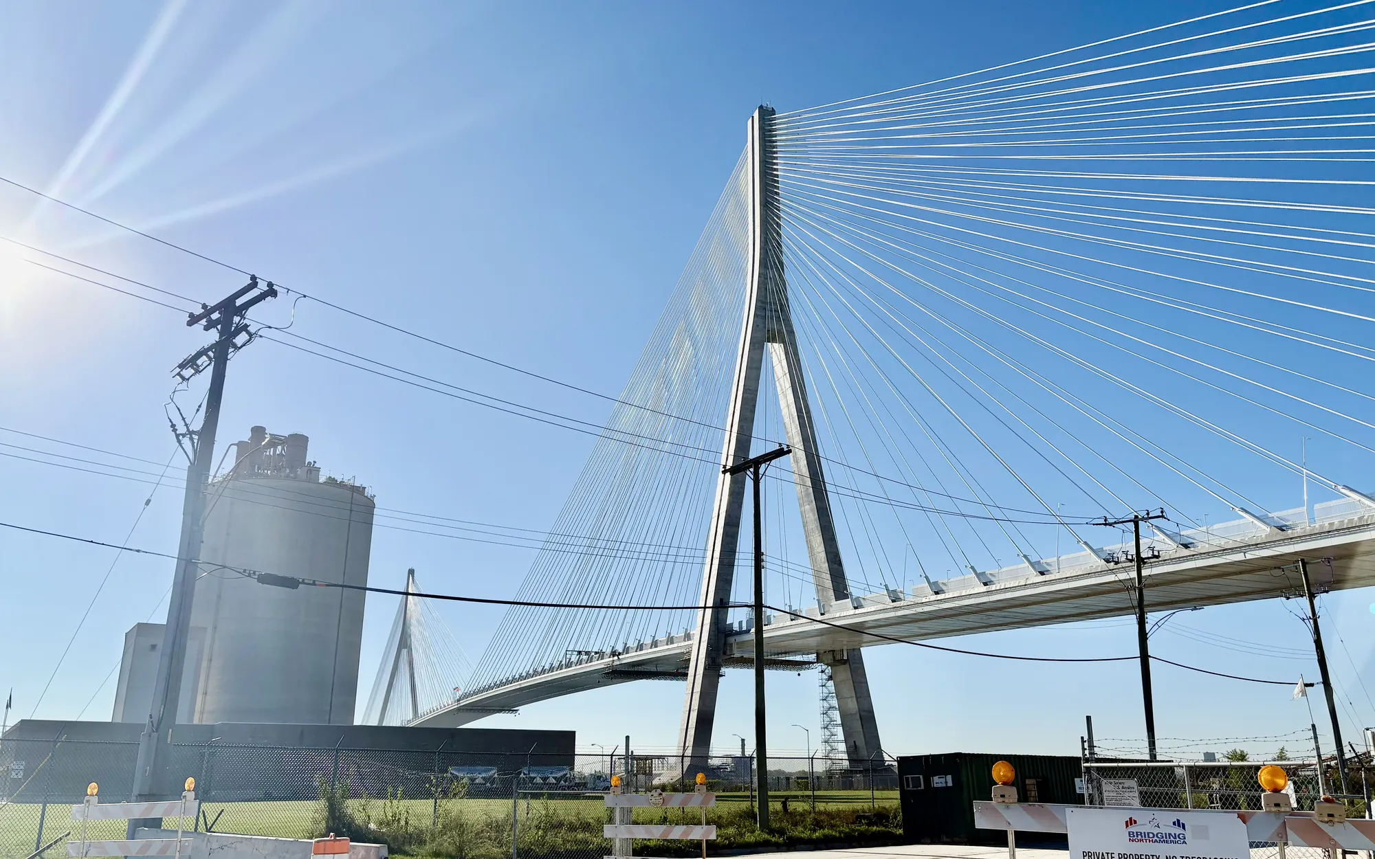 Cable-stayed bridge
