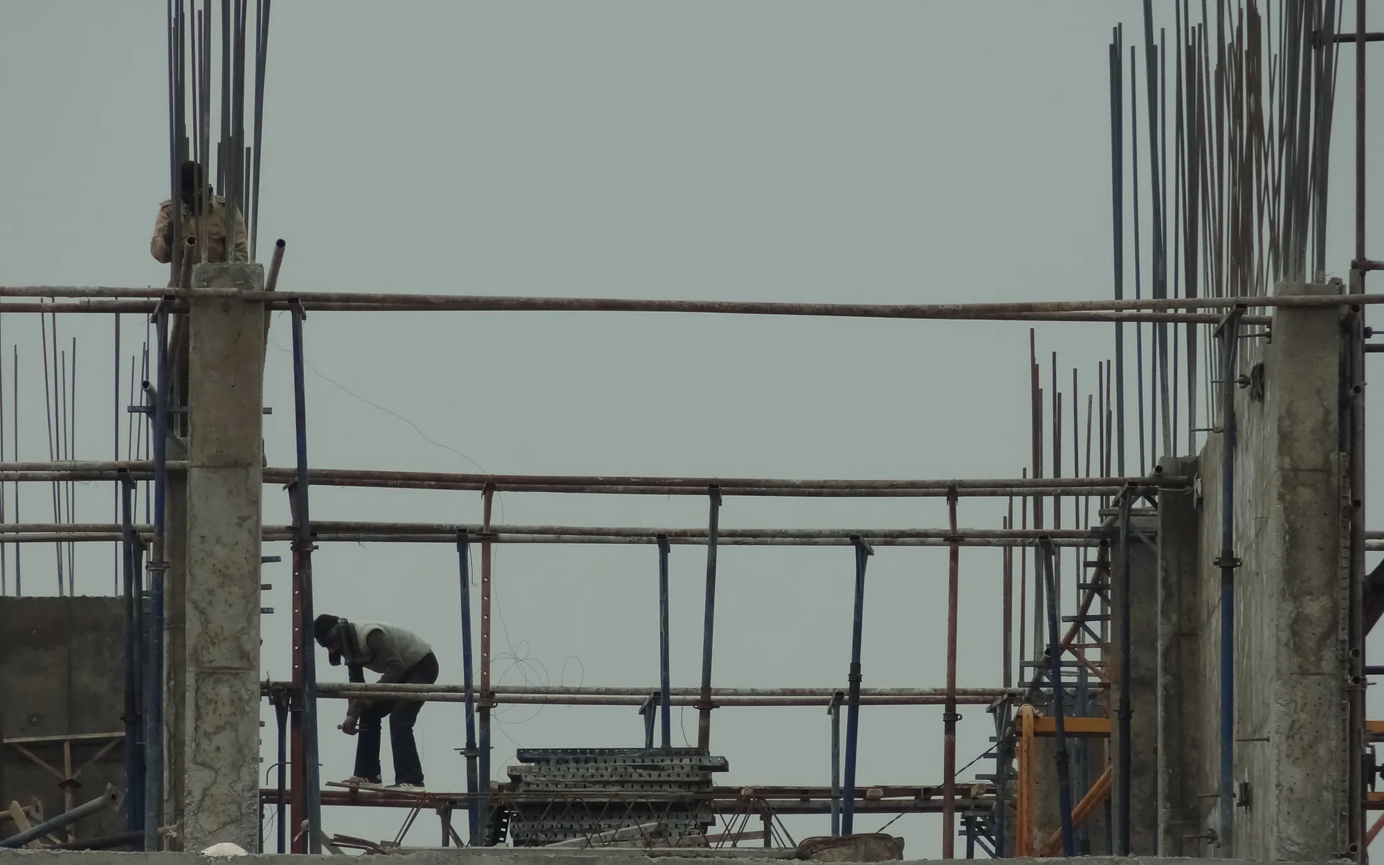 Infrastructure under construction